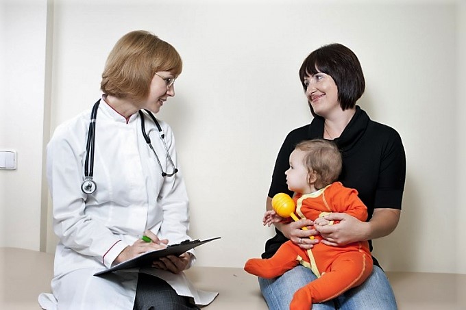 Ребенок на приеме у врача